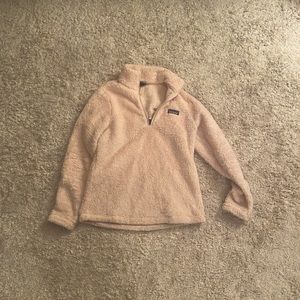 Fuzzy Patagonia Quarter Zip